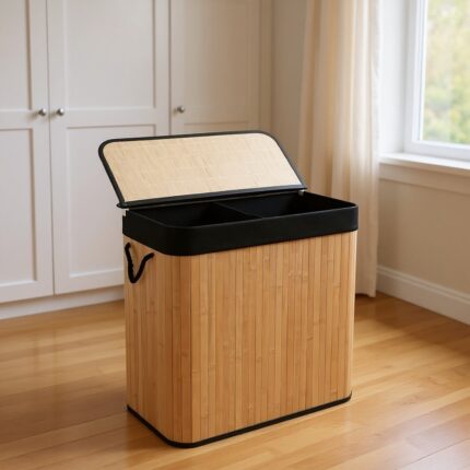 ორგანყოფილებიანი ბამბუკის კალათა