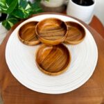 აკაციის ხის თასები