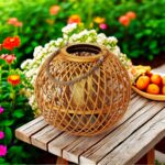 ბამბუკის დეკორატიული სასანთლე