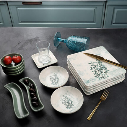 იაპონური ჭურჭლის ნაკრები