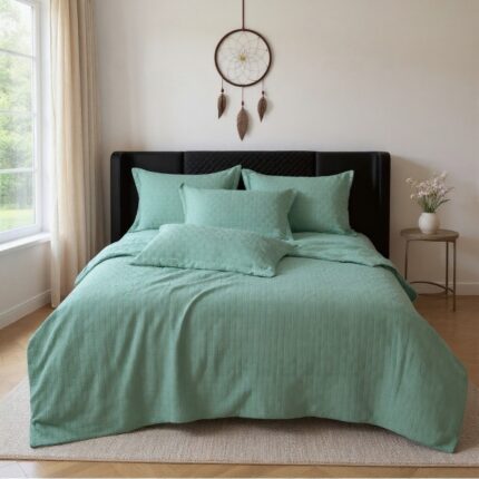 მწვანე თეთრეულის ნაკრები