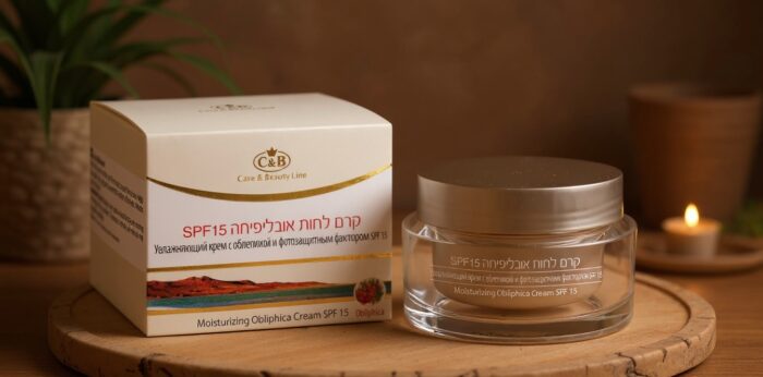 დამატენიანებელი სახის კრემი ქაცვის1 დამატენიანებელი სახის კრემი ქაცვის ექსტრაქტით და SPF12 დაცვით - Image 2