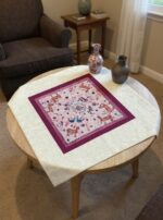 კვადრატული რანერი "ვიტეროხის ლომები" ვარდისფერი - Image 3