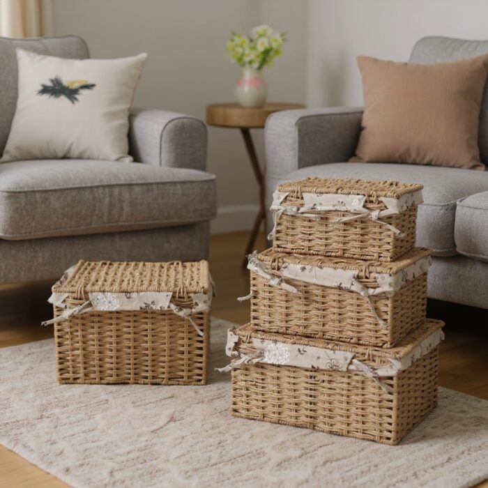 კრემისფერი ორგანაიზერები მოწნული ორგანაიზერი საშუალო - Image 2