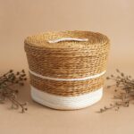 მოწნული კალათა საშუალო