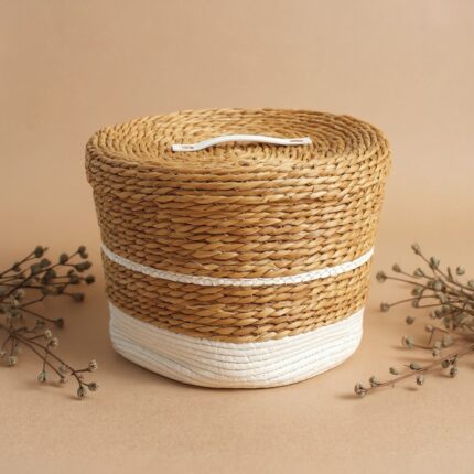 მოწნული კალათა საშუალო