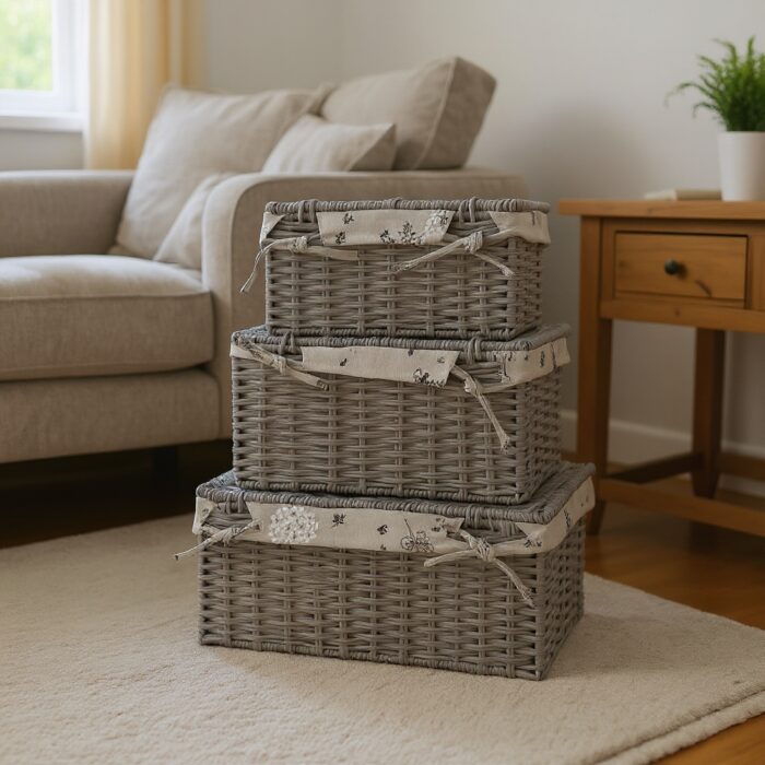 ნაცრისფერი ორგანაიზერები მოწნული ორგანაიზერი საშუალო ნაცრისფერი - Image 2