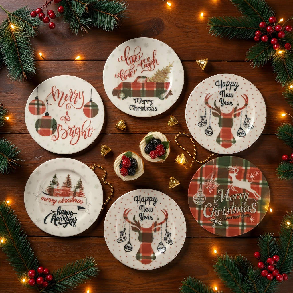 საახალწლო თეფში საახალწლო თეფში