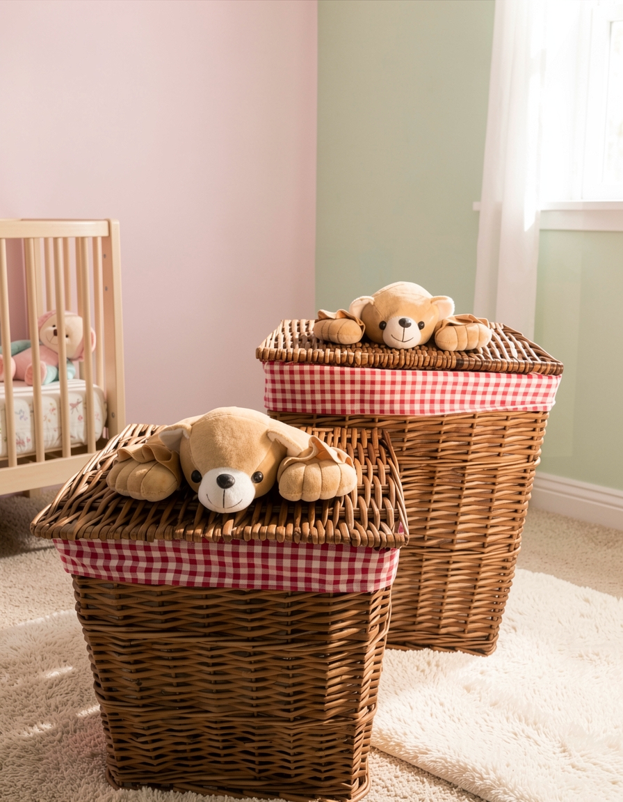 ყავისფერი ხის დათუნია სათავსოების ნაკრები ყავისფერი ხის დათუნია სათავსოების ნაკრები